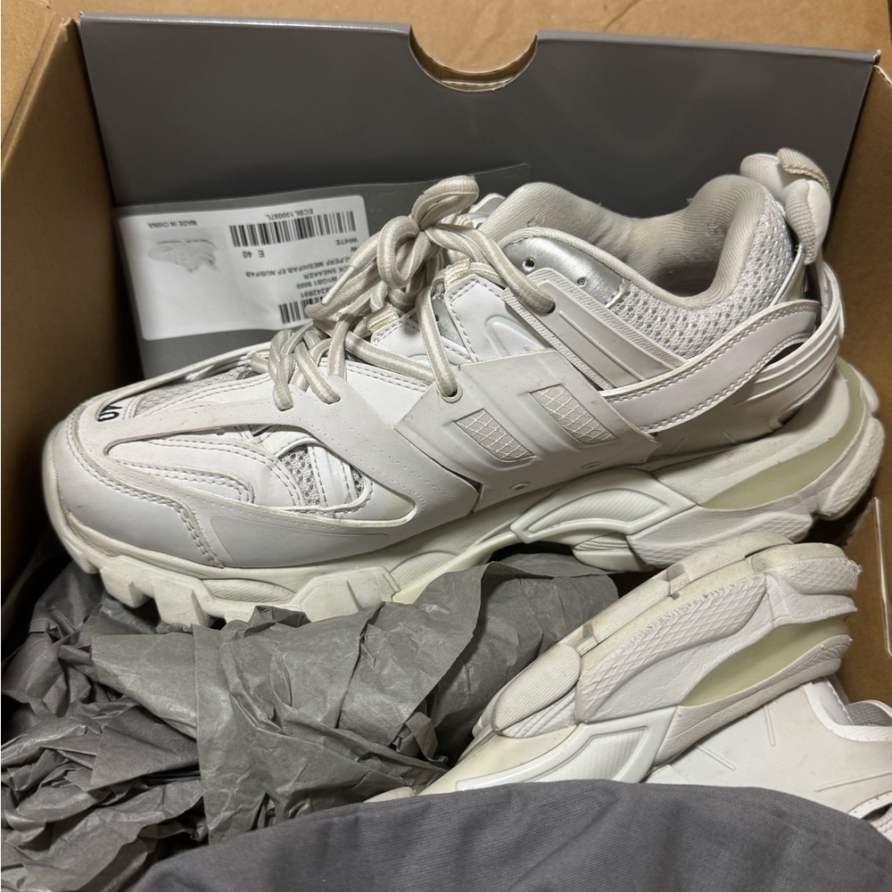 Balenciaga Track Runners White 40